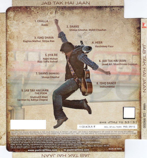JAB TAK HAI JAAN