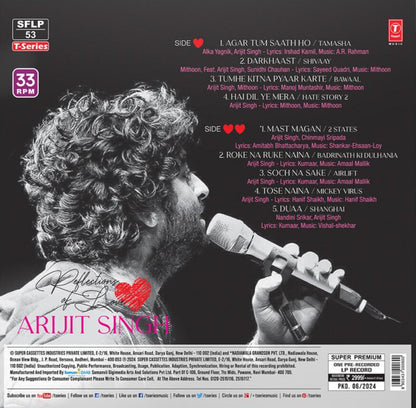 Reflection of Love, Arijit Singh